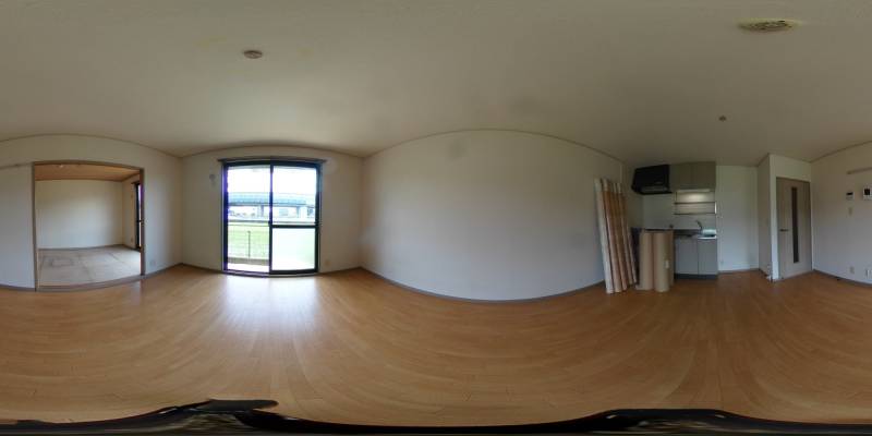 パノラマ画像洋室