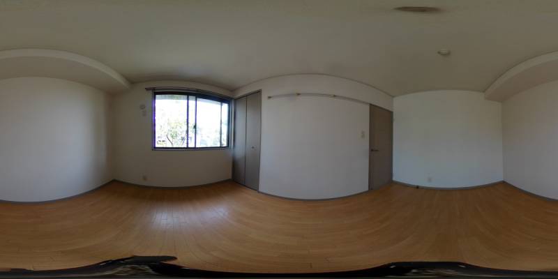 パノラマ画像洋室