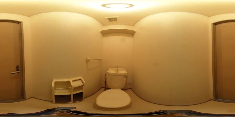 パノラマ画像トイレ