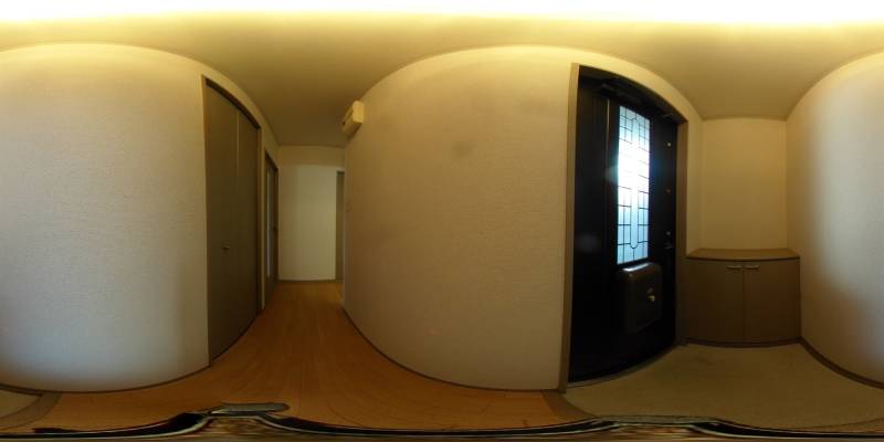 パノラマ画像玄関