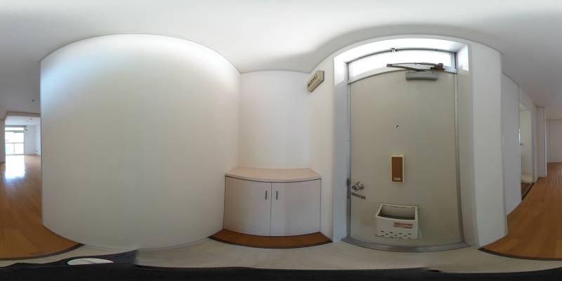 パノラマ画像玄関