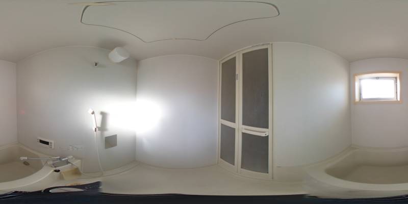 パノラマ画像バスルーム