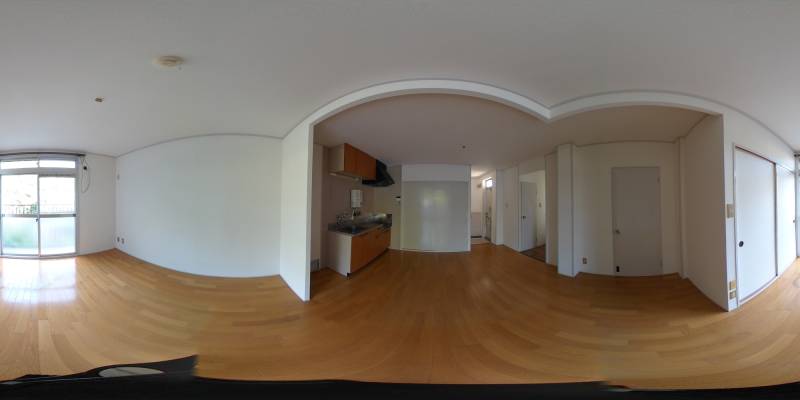 パノラマ画像リビング