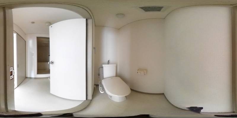 パノラマ画像トイレ