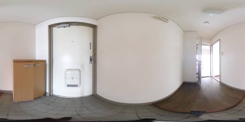 パノラマ画像玄関