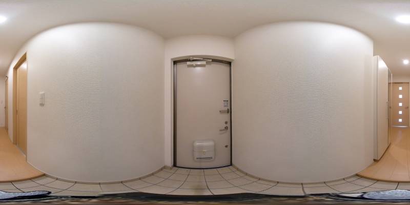 パノラマ画像玄関