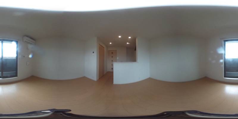 パノラマ画像リビング