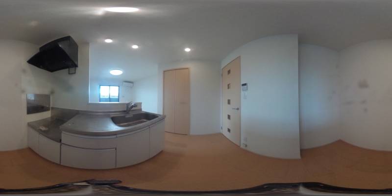 パノラマ画像キッチン