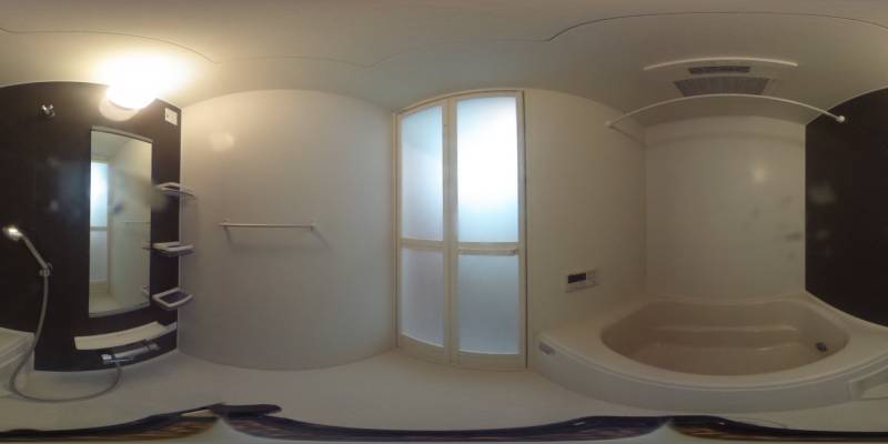 パノラマ画像バスルーム