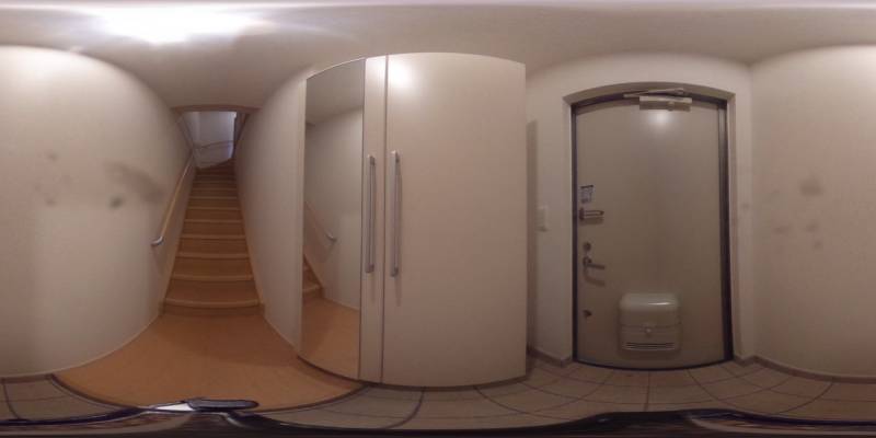 パノラマ画像玄関