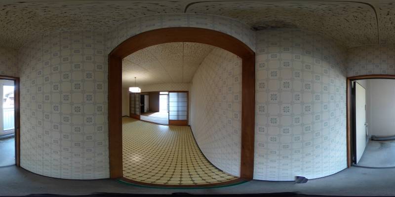 パノラマ画像玄関