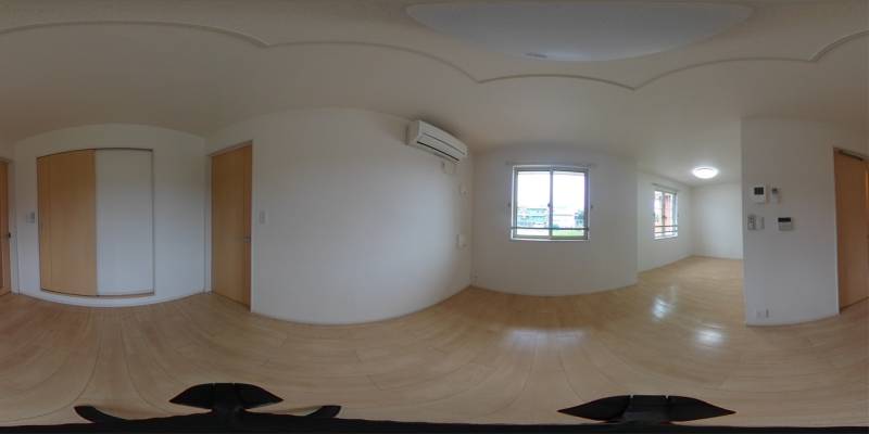 パノラマ画像洋室