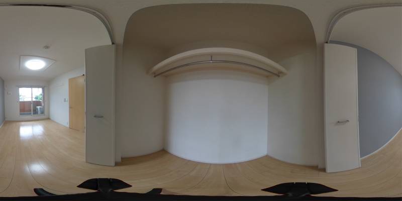 パノラマ画像洋室