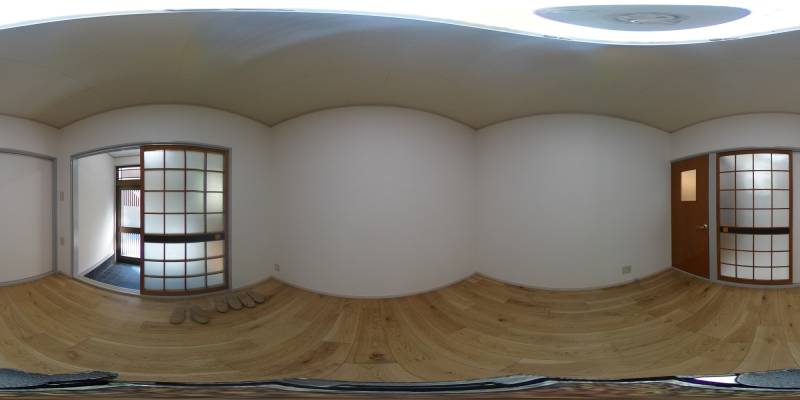 パノラマ画像洋室