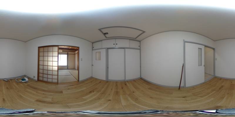 パノラマ画像洋室