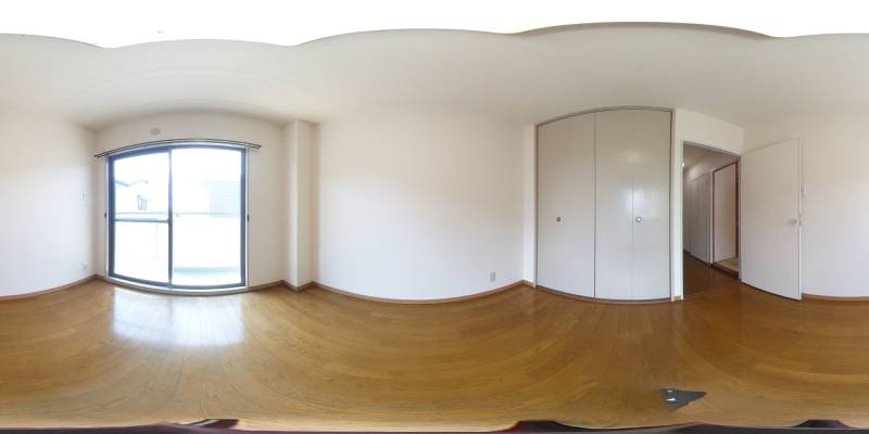 パノラマ画像洋室