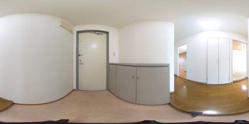 パノラマ画像玄関