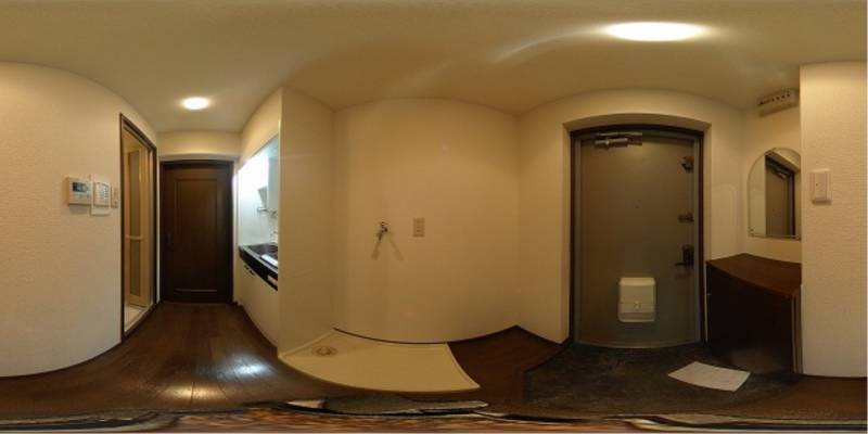 パノラマ画像玄関