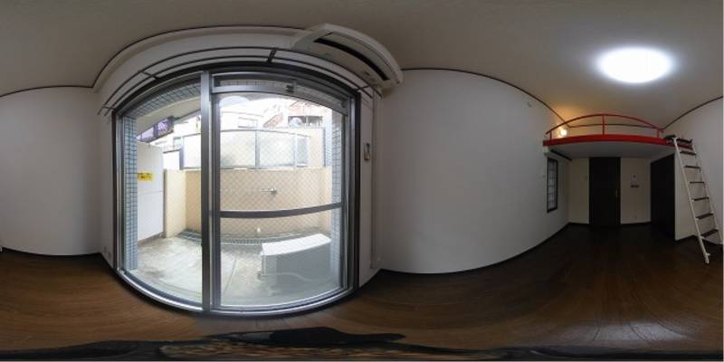 パノラマ画像洋室