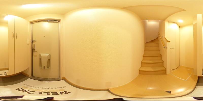 パノラマ画像玄関