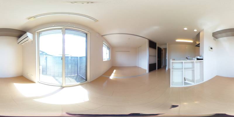 パノラマ画像リビング