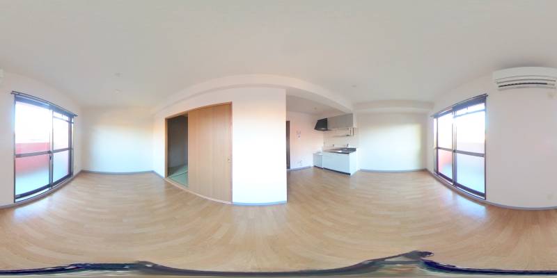 パノラマ画像リビング