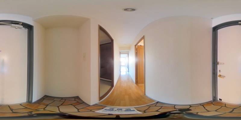 パノラマ画像玄関