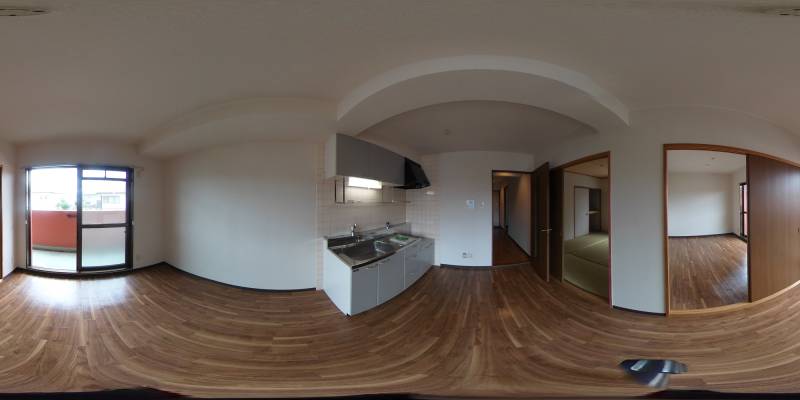 パノラマ画像洋室