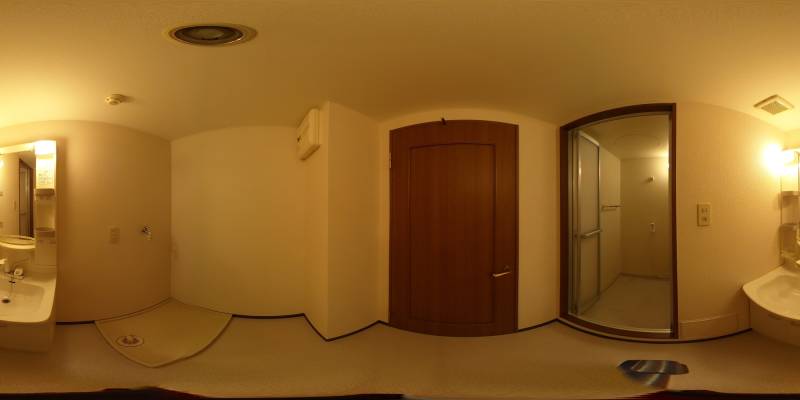 パノラマ画像洗面所