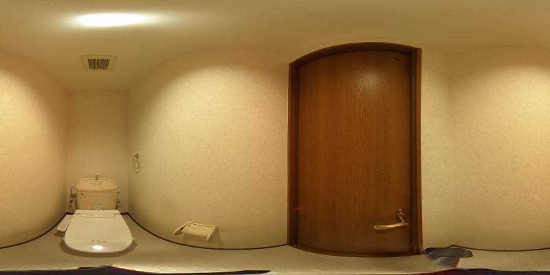 パノラマ画像トイレ