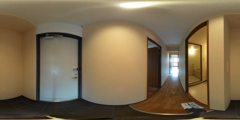 パノラマ画像玄関