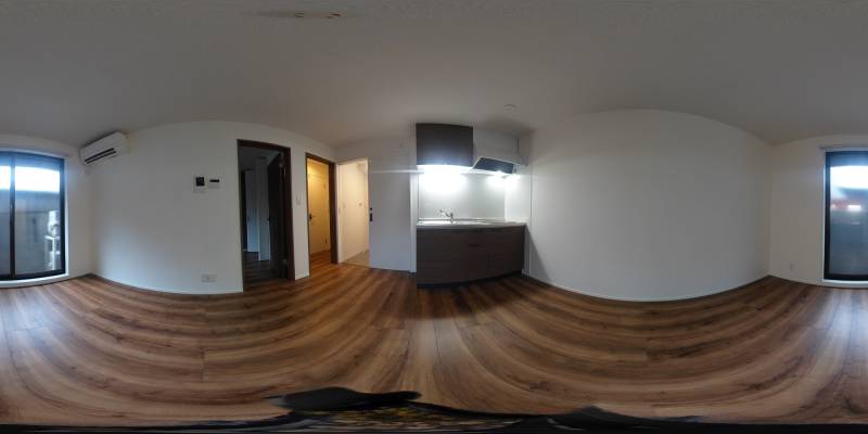 パノラマ画像リビング