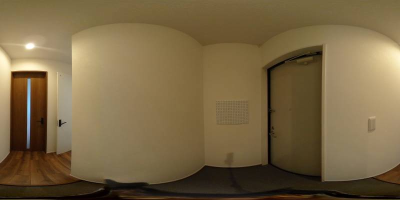 パノラマ画像玄関