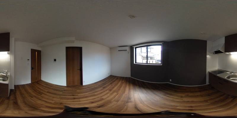 パノラマ画像リビング