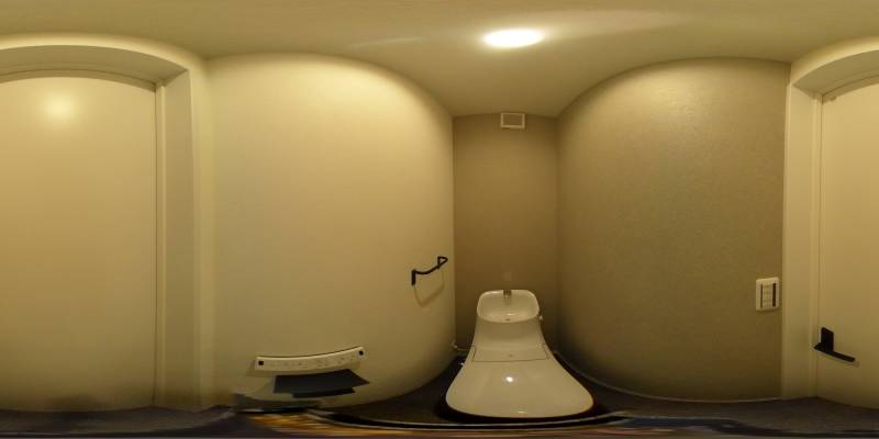 パノラマ画像トイレ