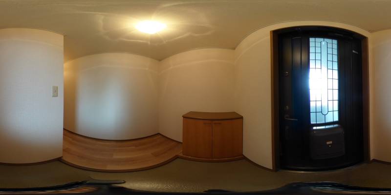 パノラマ画像玄関