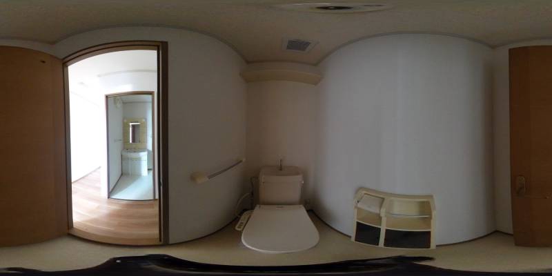 パノラマ画像トイレ