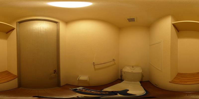 パノラマ画像トイレ