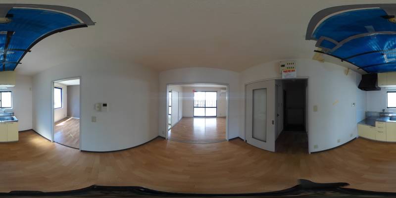 パノラマ画像リビング