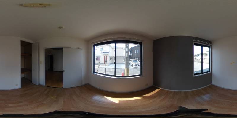 パノラマ画像洋室