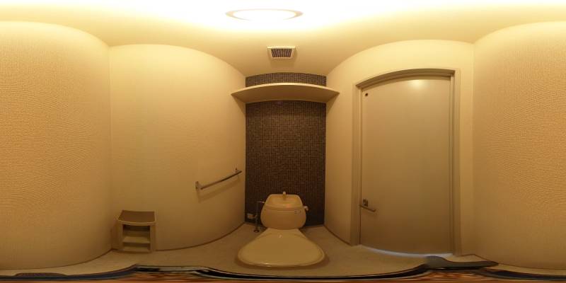 パノラマ画像トイレ