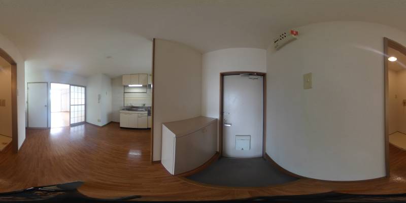 パノラマ画像玄関