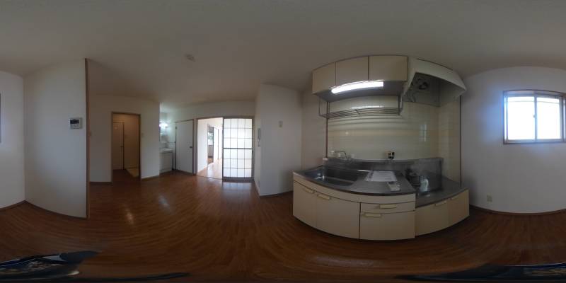 パノラマ画像リビング