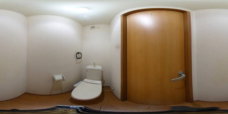 パノラマ画像トイレ