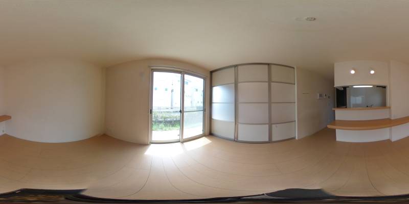 パノラマ画像リビング