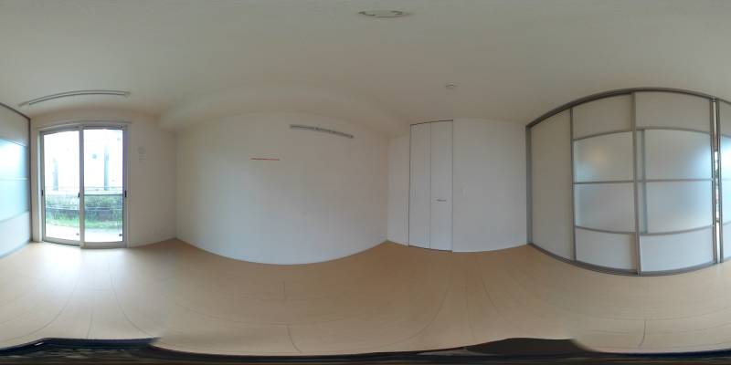 パノラマ画像洋室