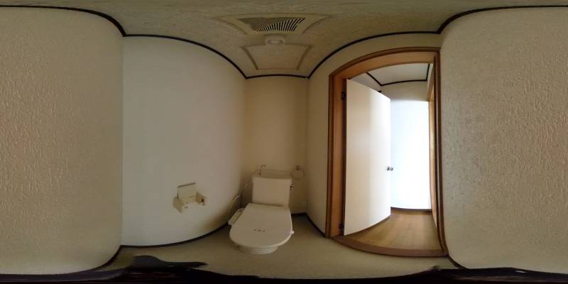 パノラマ画像トイレ