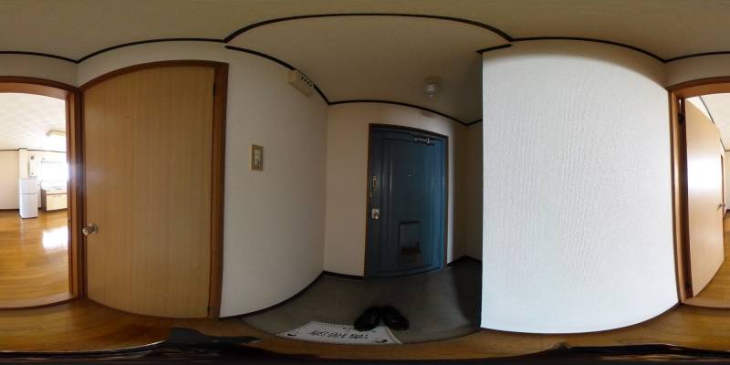 パノラマ画像玄関