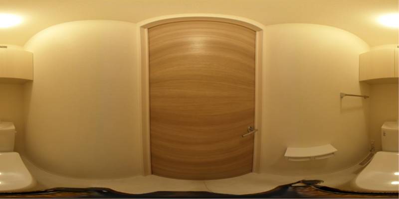 パノラマ画像トイレ