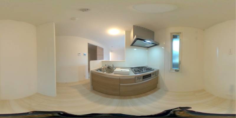 パノラマ画像キッチン